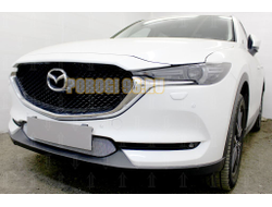 Защита радиатора Mazda CX-5 2017- chrome