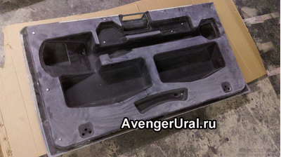 Дверь задка с органайзером и стоп-сигналом УАЗ 2010-