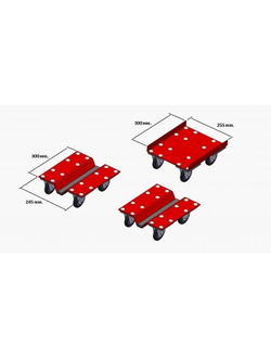 Комплект подставок под снегоход (250 кг) TM 100102Т (223002Т) 100102T