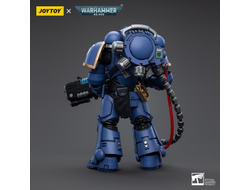 Хеллбластер Ультрамаринов (Warhammer 40k) - КОЛЛЕКЦИОННАЯ ФИГУРКА 1/18 Ultramarines Hellblasters Brother Torsus (JT5376) - JOYTOY