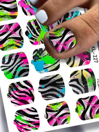 ПЛЕНКИ ДЛЯ НОГТЕЙ 9,5*13,5 СМ XL-227