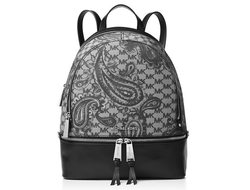 Рюкзак Michael Kors Rhea (черный с рисунком)