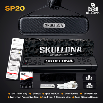 Беспроводной тату принтер AVA SKULLDNA SP20 Wireless Tattoo Printer
