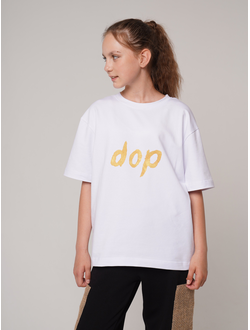 Футболка плотная с принтом dop