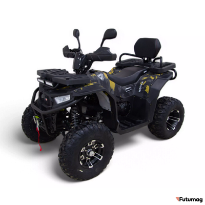 Бензиновый квадроцикл MOTAX GRIZLIK W200 LUX желтый