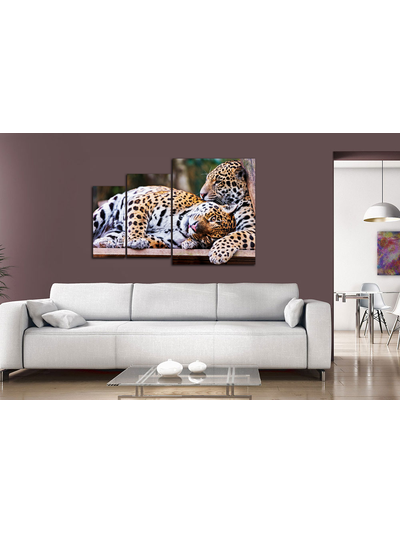 Модульная картина "Пятнистые милаши"