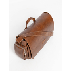 Кожаная мужская сумка Toara Premium brown (арт. 5058-63)