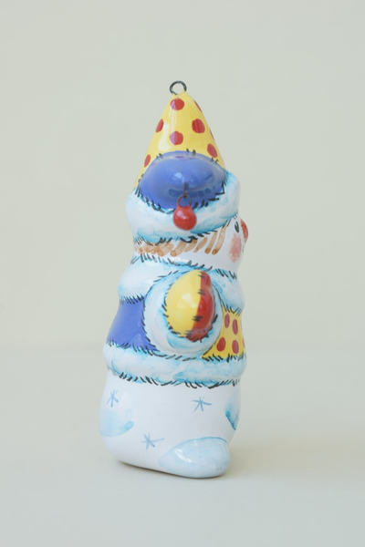 Снеговик-скоморох