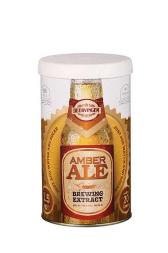 Солодовый экстракт "Beervingem" Amber Ale, 1,5 кг
