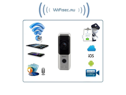 IMOU Doorbell автономная вызывная WiFi панель видеодомофона с DVR, Full HD (IMOU)