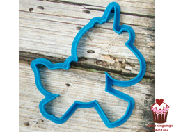 Форма "Единорожек" бегущий, 11 см