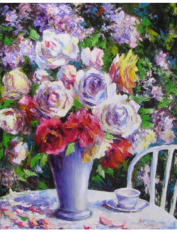 Картина натюрморт Сиреневые сны