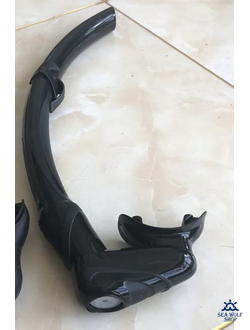 Трубка для дайвинга Sea Wolf силиконовая мягкая с клапаном