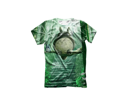 Футболка с полной запечаткой Мой сосед Тоторо, Totoro №21