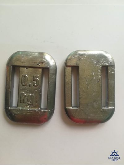 Груз поясной для дайвинга 0,5кг