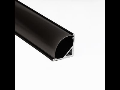 Алюминиевый профиль 4L-1616-UB ANOD Black | Черный ANOD