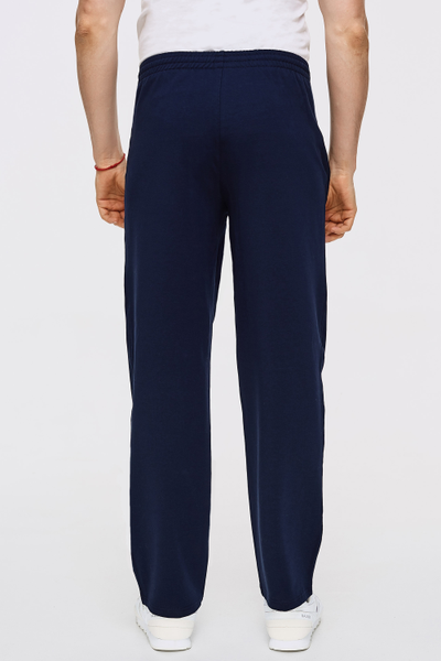 Спортивные брюки мужские прямого покроя, из хлопка 21SBM-780