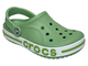 Crocs Bayaband Clog темно-зеленые с белым