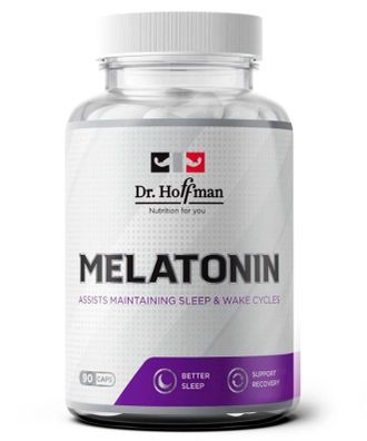 (Dr. Hoffman) Melatonin 3 мг - (90 капс.)