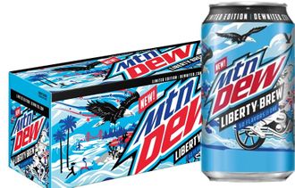 Газированный напиток Mountain Dew Liberty Brew 355мл