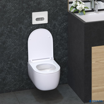 Инсталляция VISAM SLIM 525 для подвесного унитаза (D6 Белая/Хром)