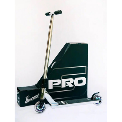 Самокат трюковый S-PRO хром