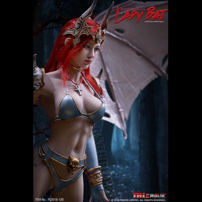 Леди Бэт - Коллекционная ФИГУРКА (Эксклюзивная версия) 1/6 scale Lady Bat Action Figure 2018 SHCC Exclusive, Mermaid Melody Pichi Pichi Pitch (PL2018-128) - TBLeague