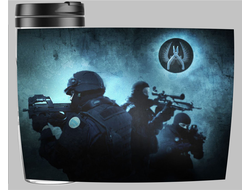 Термокружка "Counter-Strike, CS GO, Контр Страйк" №1