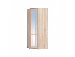 Гостиная SHERLOCK (ШЕРЛОК) - SHERLOCK 10 Шкаф угловой Дуб Сонома Зеркало