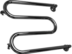 Полотенцесушитель водяной М - образный черный 50/60 1" [57804]