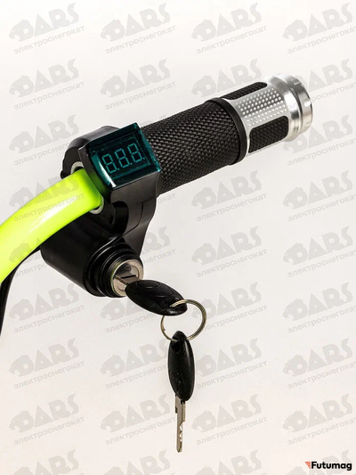 Детский Электроснегокат BARS Зеленый