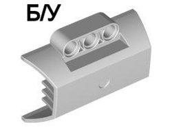 ! Б/У - Technic, Panel Engine Block Half / Side Intake, Very Light Bluish Gray (61069 / 4548553) - Б/У