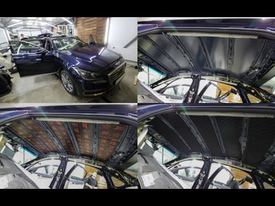 Шумоизоляция Genesis G80 / Генезиз Джи80