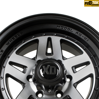 Комплект дисков R16 8,0J ET-10 6*139,7 Sakura Wheels R3917 Черный с полировкой (№ 263)