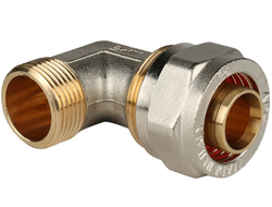 Угольник 26*3/4" НР обжим VALTEC [3566]