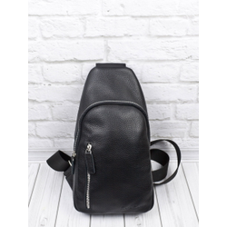 Кожаный кросс-боди рюкзак Vignola black (арт. 
3104-01)