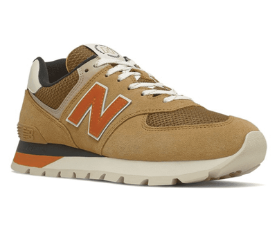 New Balance 574 Rugged (Бежевые с белым) новые