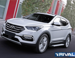 Пороги Hyundai Santa Fe (2012-н.в.), RIVAL, Россия