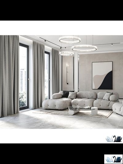 Керамогранит Prime Ceramics Loft Dark Grey 60х120 см под бетон