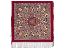 Павловопосадский платок Осенние колокола 1845-6