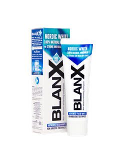 Зубная паста NORDIC WHITE с минералами вулканического происхождения, BLANX