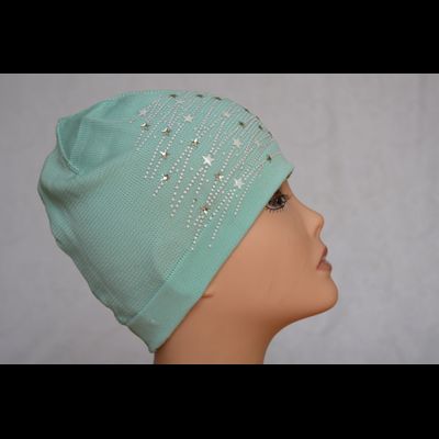 Шапка мятного цвета для фитнеса Vizio Италия 5438