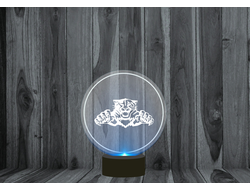 3D светильник, ночник год Тигра №4