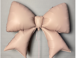 Бант розовый