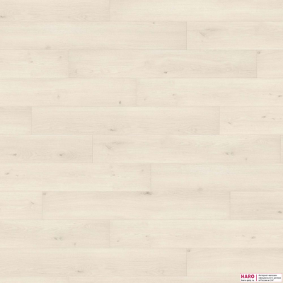 Ламинат Haro Tritty 100 Дуб Эмилия Белый 538689 32 класс толщина 8 мм с фаской 1.98 м2