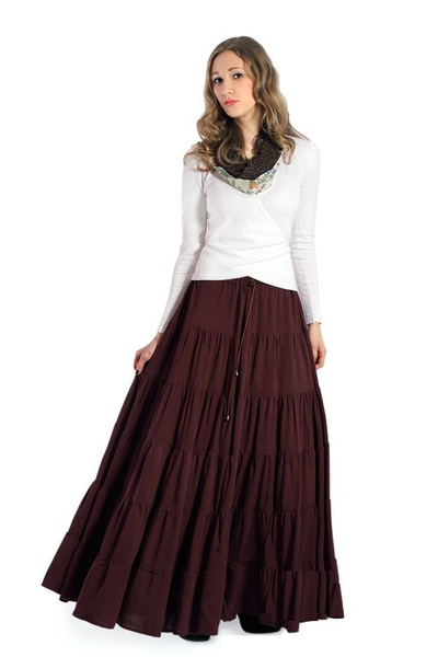 Ярусная юбка "Магда"