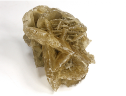 Гипс, "Гипсовая роза", крупный сросток кристаллов, Россия, Ставропольский край (55*38*37 мм, 61 г) №29336