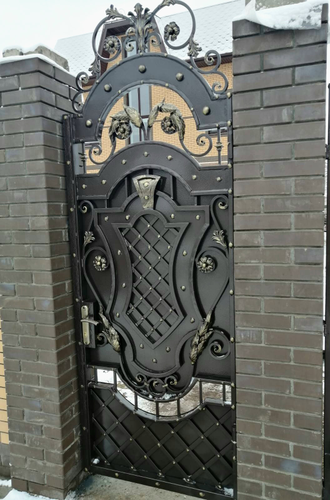 Кованая калитка - Арт 018