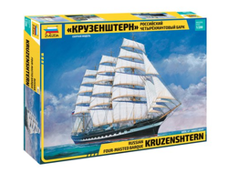 Сборная модель: (Звезда 9045) Российский четырехмачтовый барк "Крузенштерн"