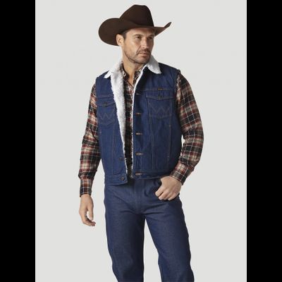 Жилет Wrangler® Sherpa Lined Denim Vest